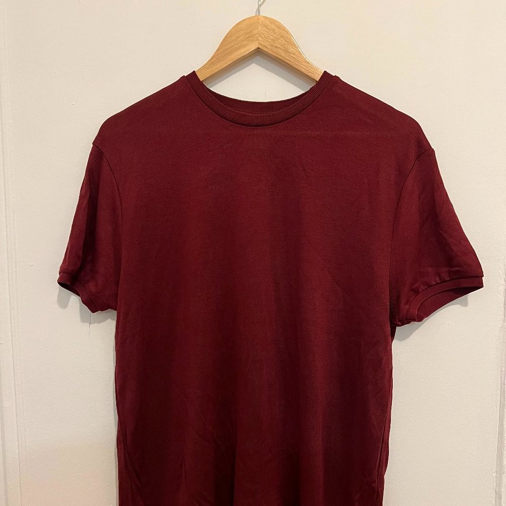 Zara Red Relaxed - Fit Short-Sleeve T-shirt - Men's Medium